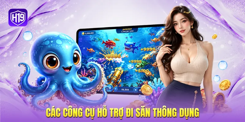 Các công cụ hỗ trợ đi săn thông dụng