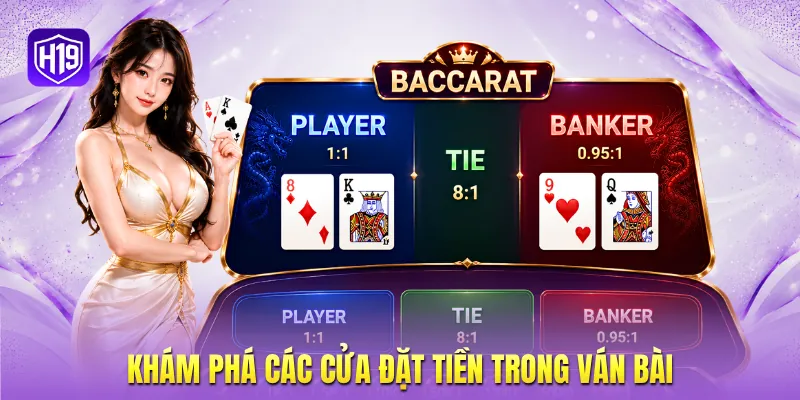 Khám phá các cửa đặt tiền trong ván bài